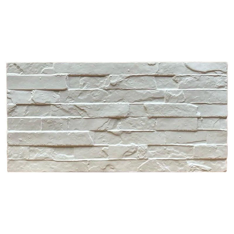 Placa antihumedad 59,5 x 29,5 cm Montecristo blanca 0,7 m²