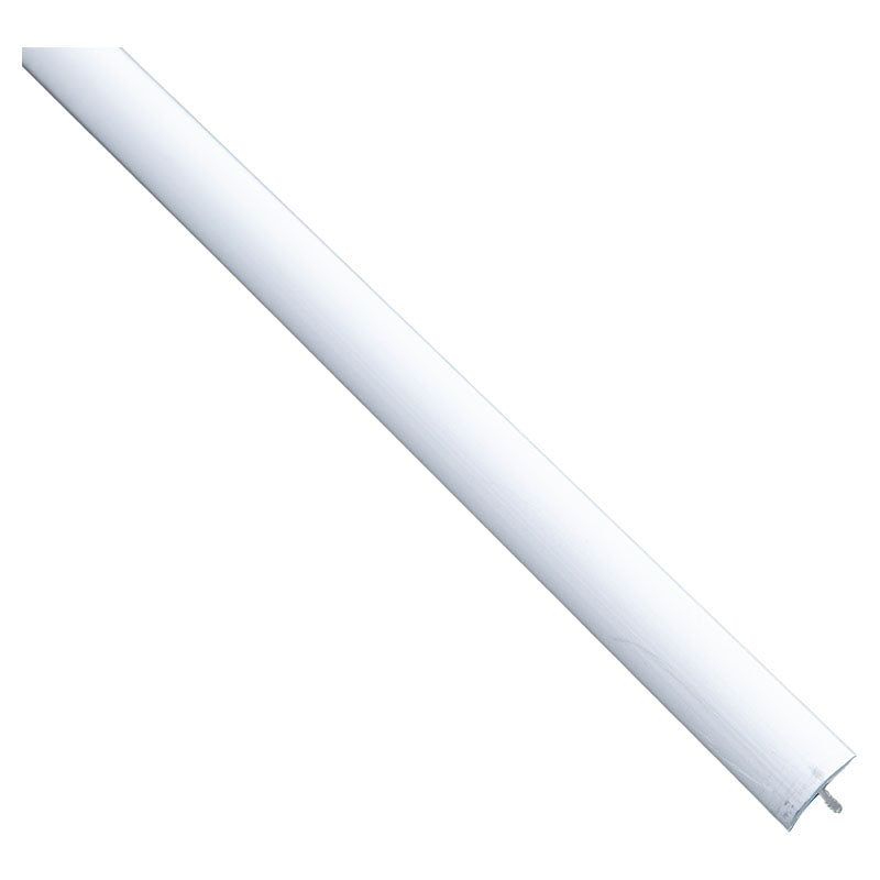 Moldura T aluminio plata 3 m