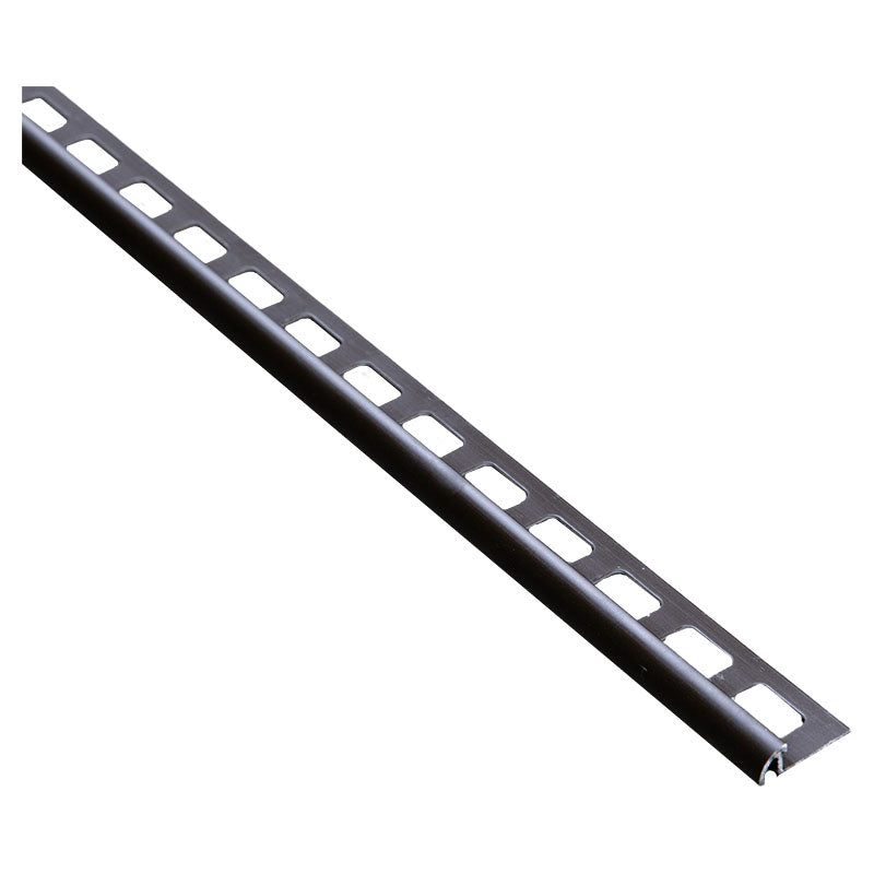 Moldura terminal aluminio wengué 2,4 m
