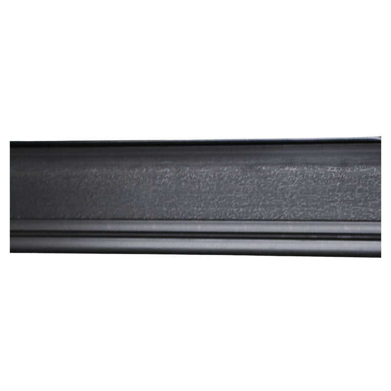 Rodapié PVC negro 10 x 240 cm