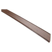 Smooth chocolate skirting board 8.5 cm x 240 cm