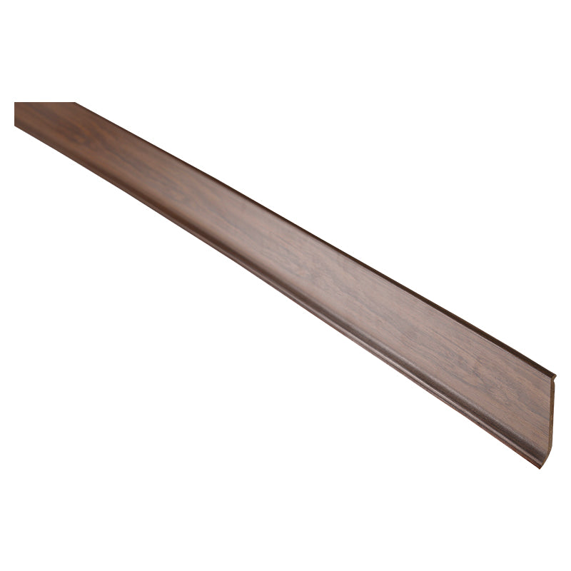 Smooth chocolate skirting board 8.5 cm x 240 cm