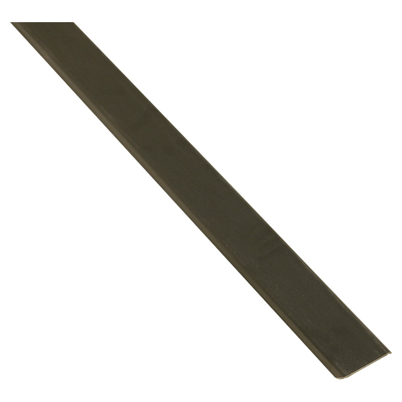 Rodapié pvc liso negro 8,5 x 240 cm