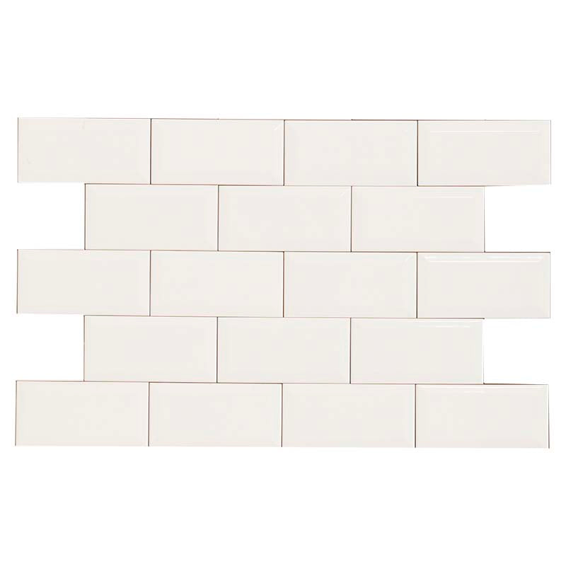Azulejo Subway blanco 7-5 x 15 cm 1 m²