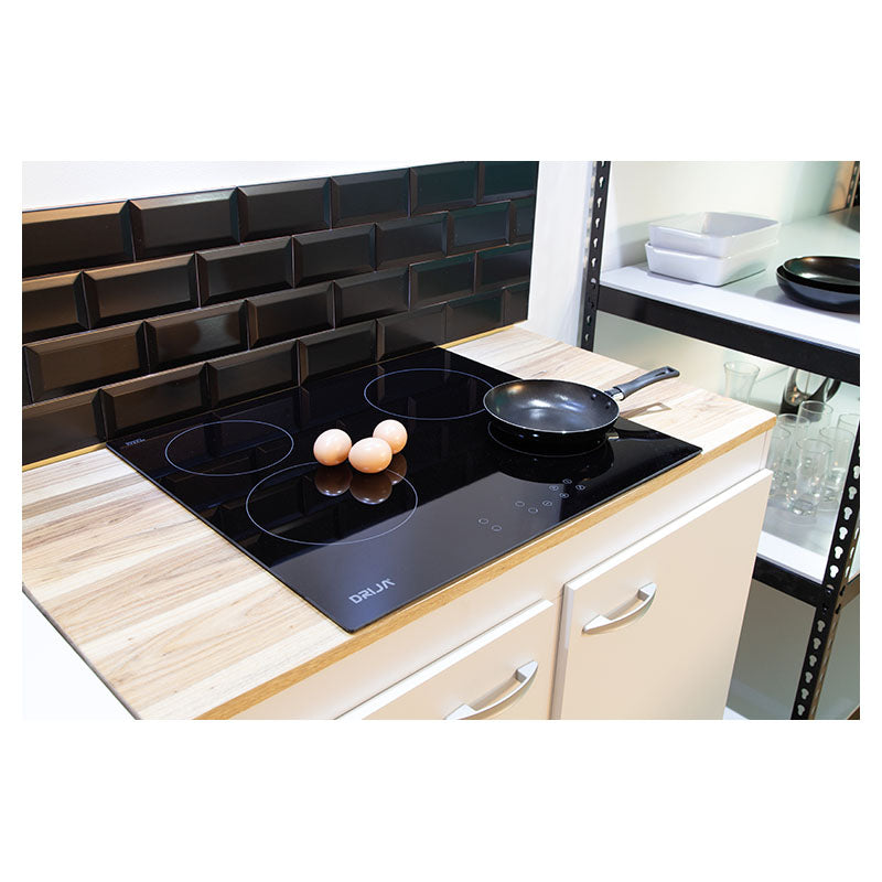 Azulejo Subway negro 7-5 x 15 cm 1 m²