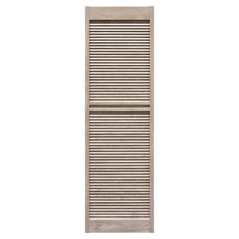 Contemporary hazelnut PVC sliding closet door 200 x 60 cm 30 mm