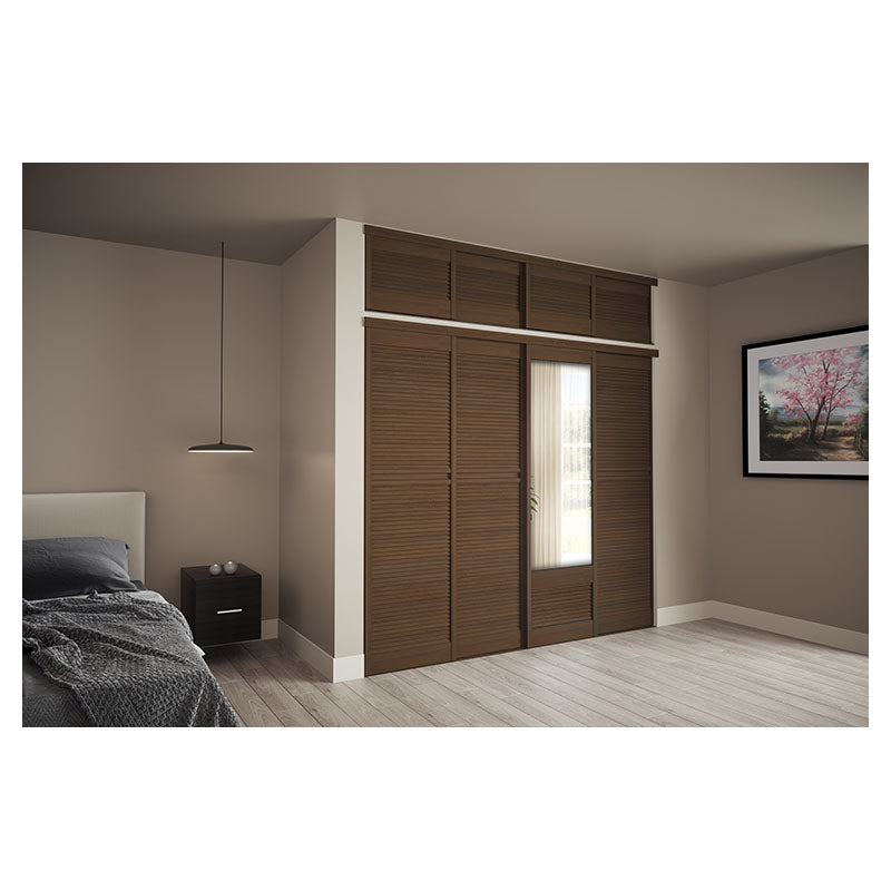Puerta clóset pvc con espejo Contemporary corrediza 200 x 60 cm 30 mm volcano