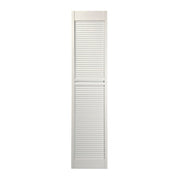 White Contemporary PVC sliding closet door 200 x 50 cm 30 mm