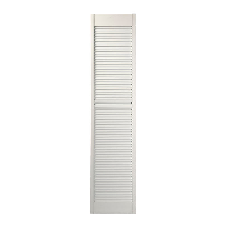 White Contemporary PVC sliding closet door 200 x 50 cm 30 mm