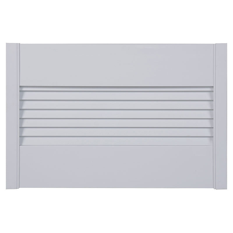 PVC closet door Contemporary sliding 40 x 60 cm 30 mm white