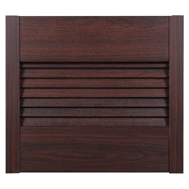 Contemporary sliding PVC valise closet 40 x 50 cm 30 mm brown