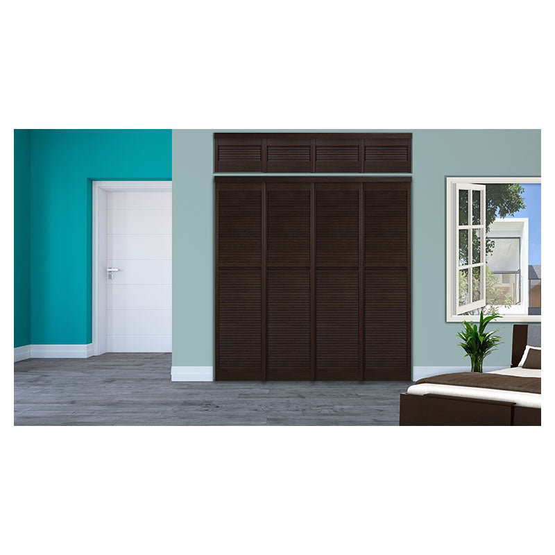 Valijero wardrobe PVC Contemporary sliding 40 x 55 cm 30 mm brown