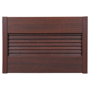 Sliding Contemporary PVC Closet Valise 40 x 60 cm 30 mm coffee