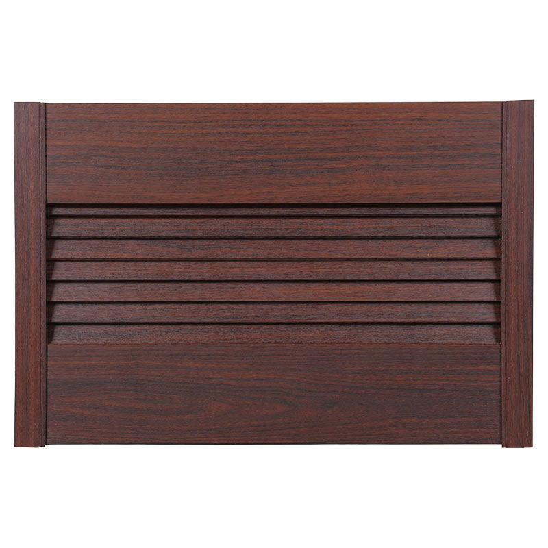 Sliding Contemporary PVC Closet Valise 40 x 60 cm 30 mm coffee