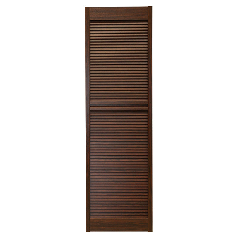 Contemporary PVC sliding closet door 200 x 55 cm 30 mm coffee