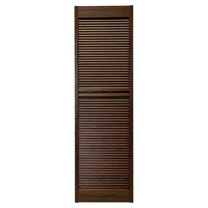 Contemporary PVC sliding closet door 200 x 60 cm 30 mm brown