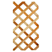 Petatillo teak 122 x 244 cm 25 mm 6 cm rhombus Woodpecker