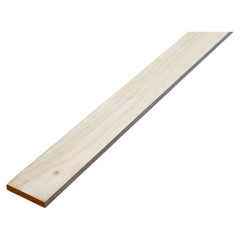 Regla pino cepillado 25 x 125 mm (1" x 5") 3,2 m