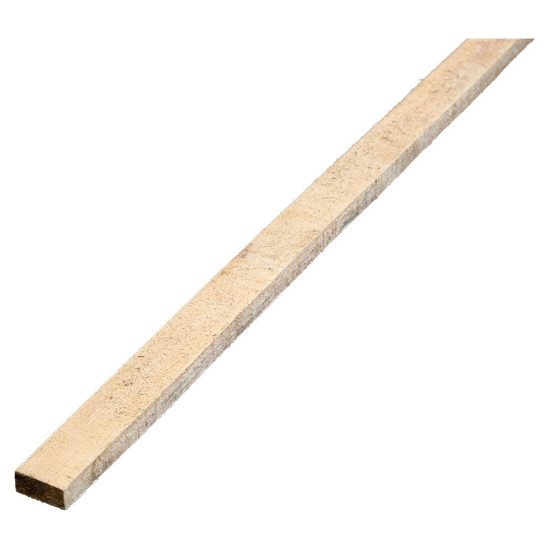 Semi-hardwood strip 23 x 47 x 3360 mm (1" x 2" x 4 yards)