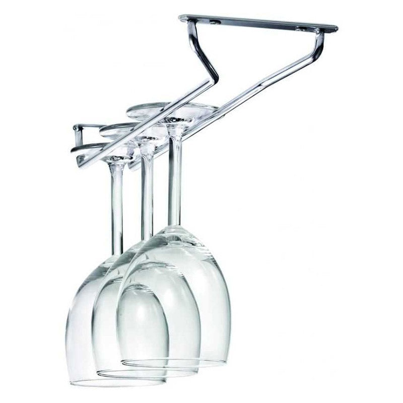 Colgador de copas cromado