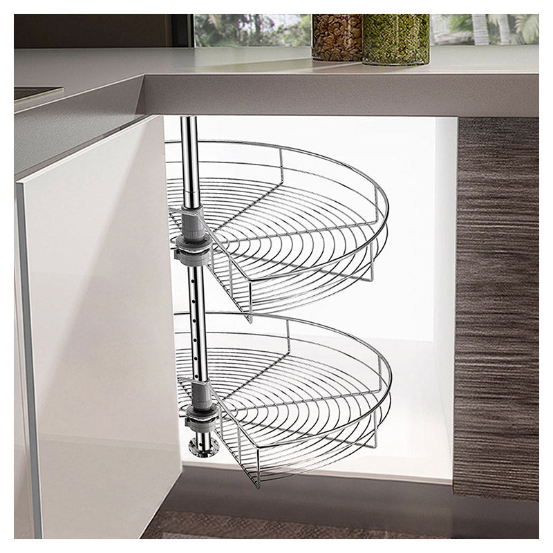 Cesta tipo lazy susan cromado 270°