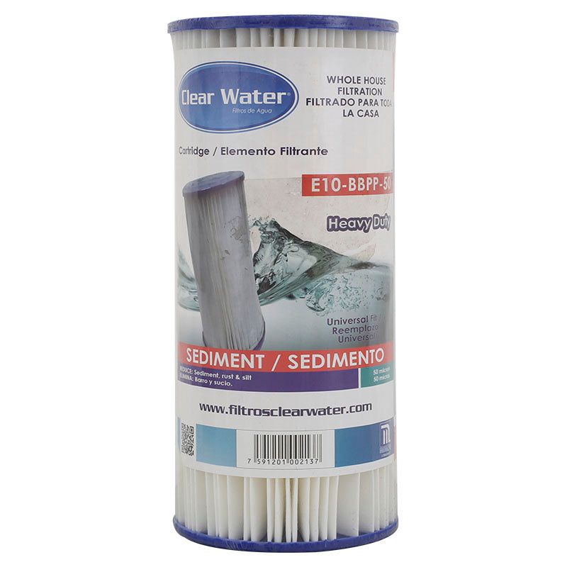 Elemento filtrante polipropileno compactado Clear Water