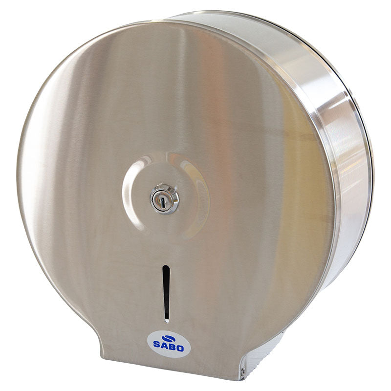Dispensador de acero inoxidable para papel Jumbo