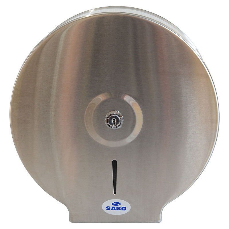 Dispensador de acero inoxidable para papel Jumbo