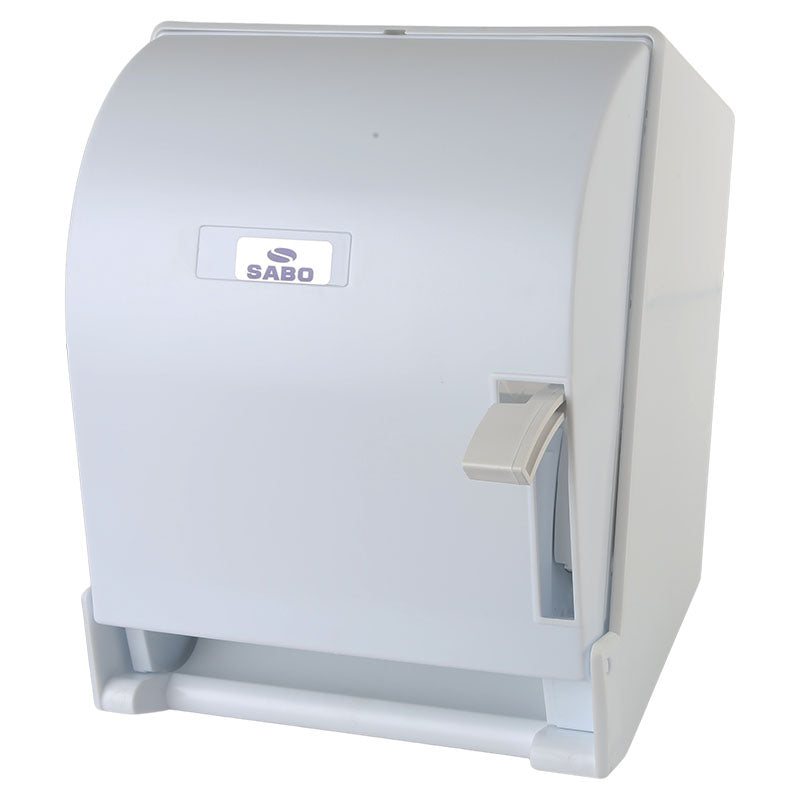 Roll paper towel dispenser