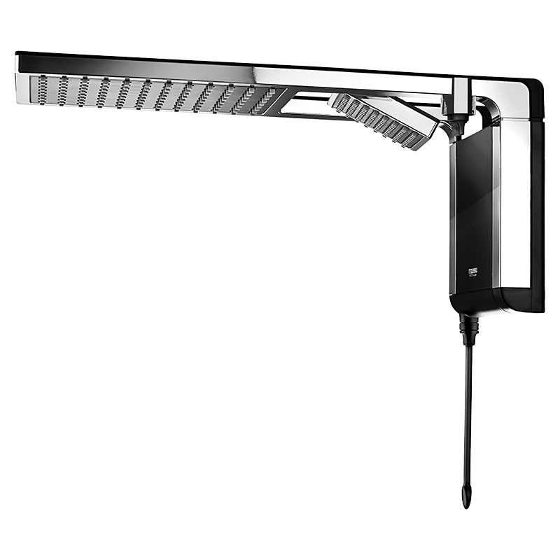 Lorenzetti Termoducha Acqua Duo negro y cromo 127 V