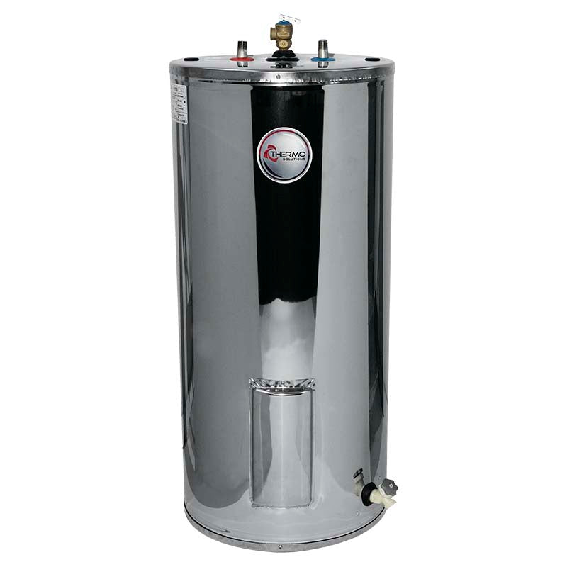 Calentador de agua acumulación 40 gal acero inoxidable