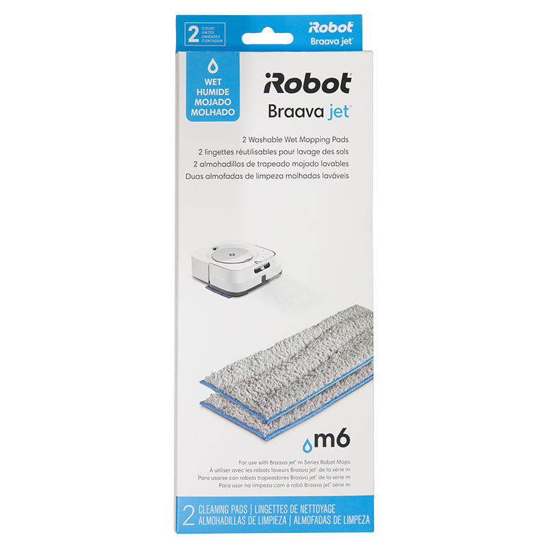 Juego de 2 mopas lavables Braava M6