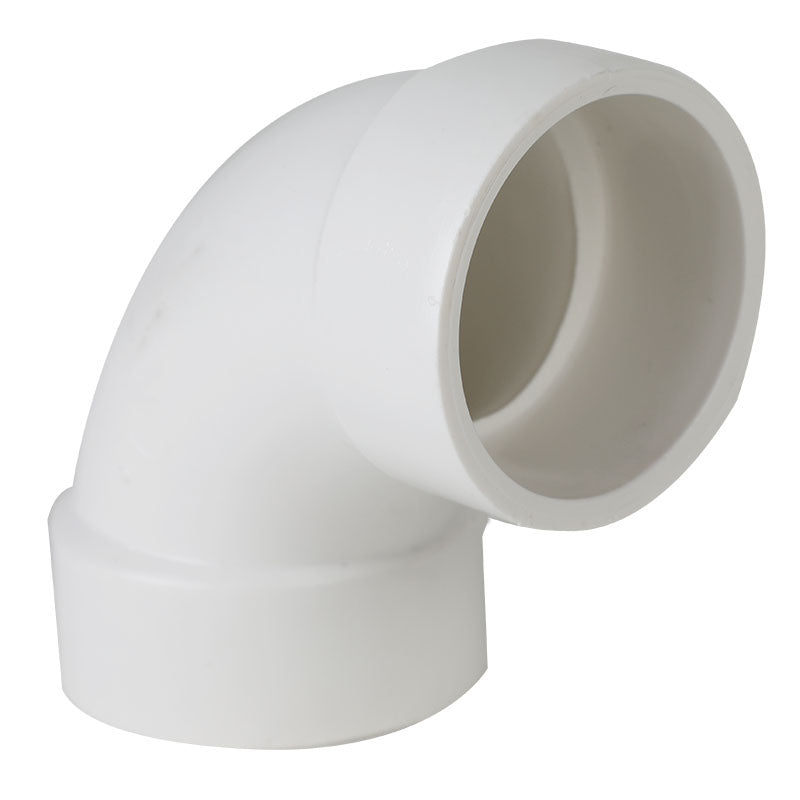 Sanitary 90° elbow 1 1/2" SDR32.5 thick wall