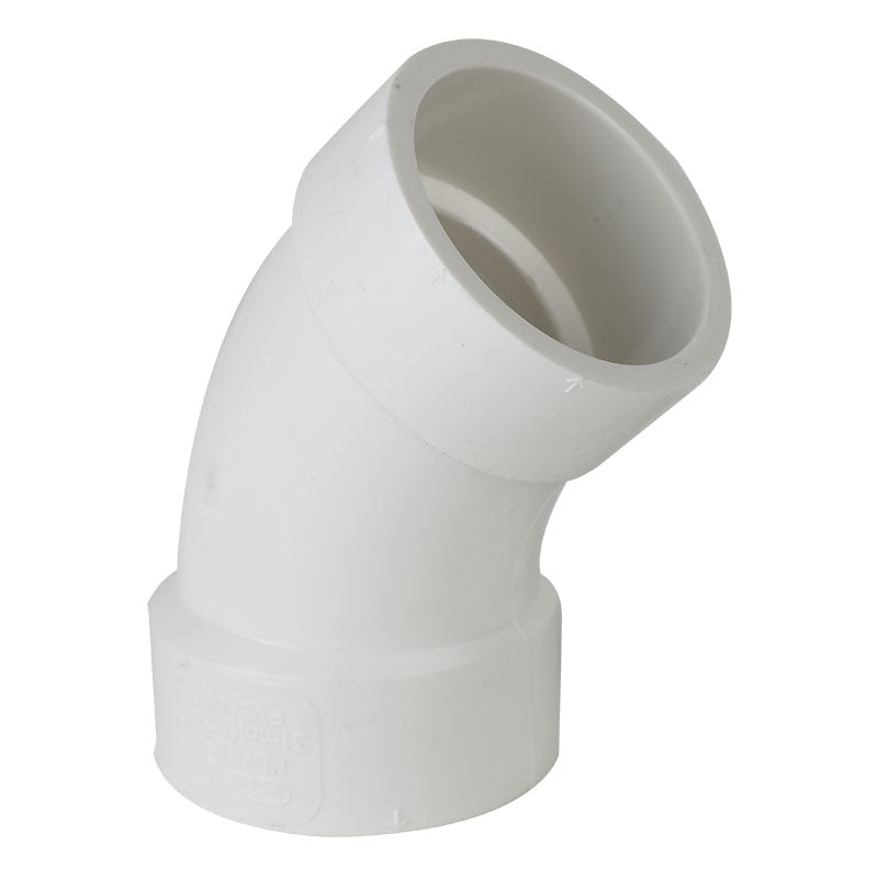 Codo 45° sanitario 11/4"
