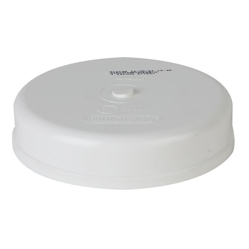 Tapa sanitaria PVC pared gruesa 4"