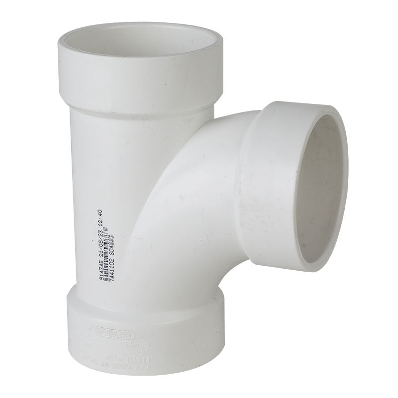2" thick wall sanitary tee