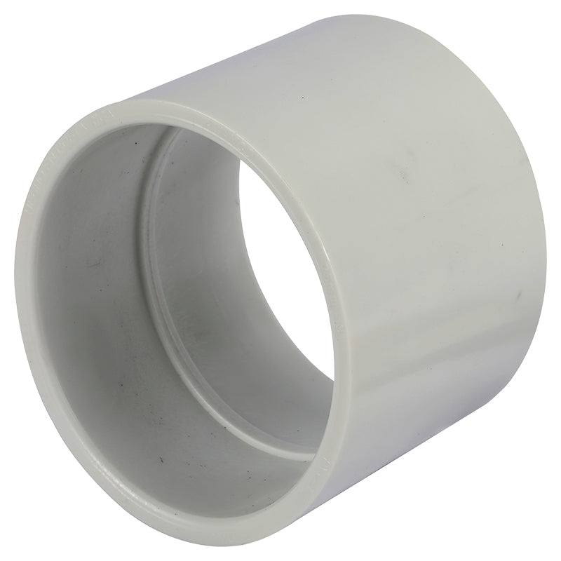 3" thick-walled PVC sanitary union