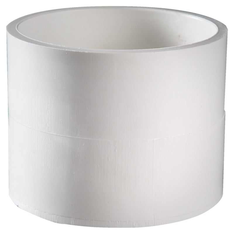4" thick wall PVC sanitary union