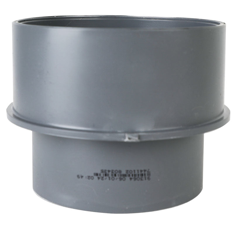 4" x 3" thin-wall sanitary reducer