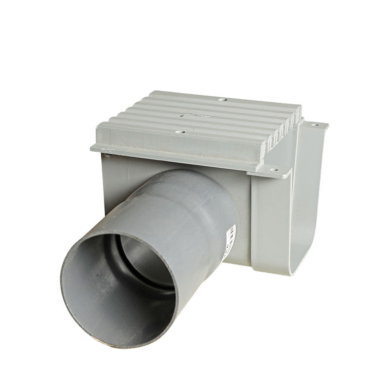 Salida de canal 3" PVC A15