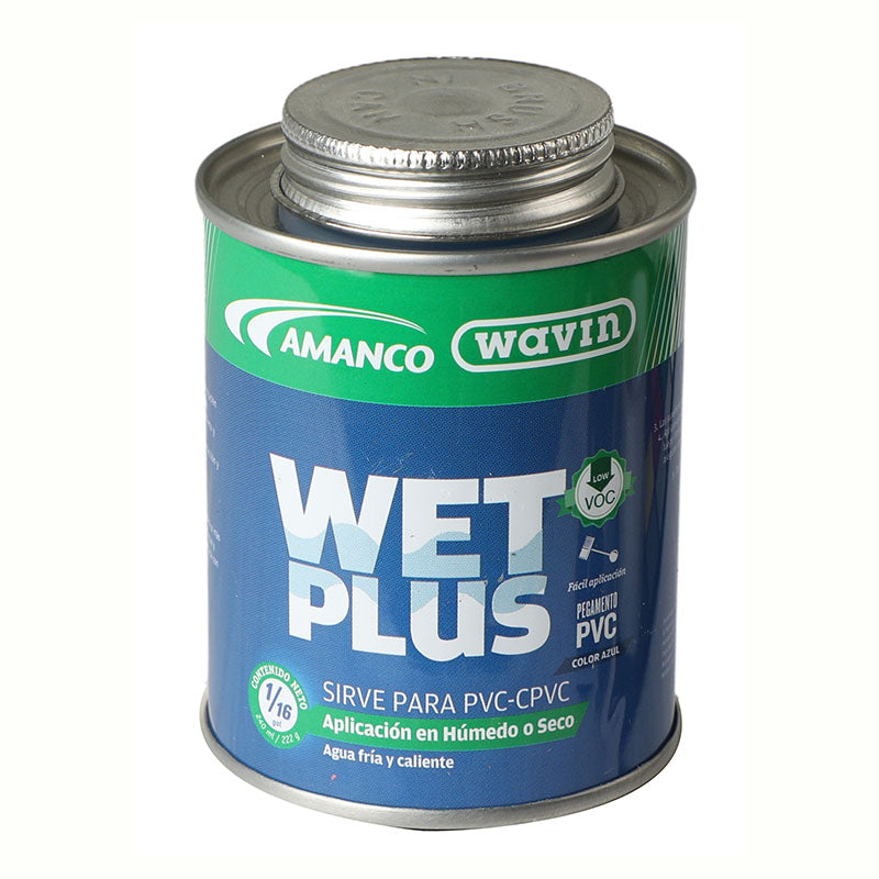 Blue PVC glue 240 ml
