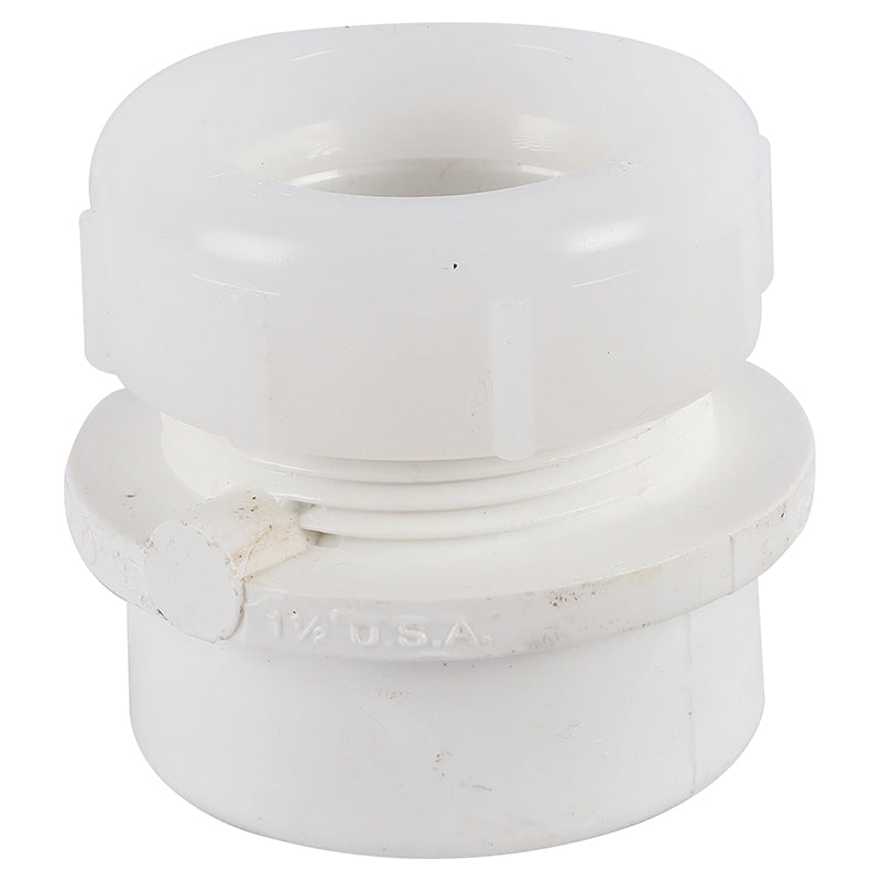 Adaptador sifón 11/2 x 11/4" pared gruesa