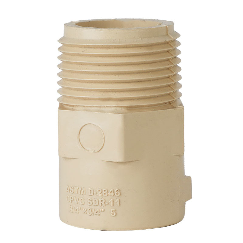 Adaptador CPVC macho 3/4"