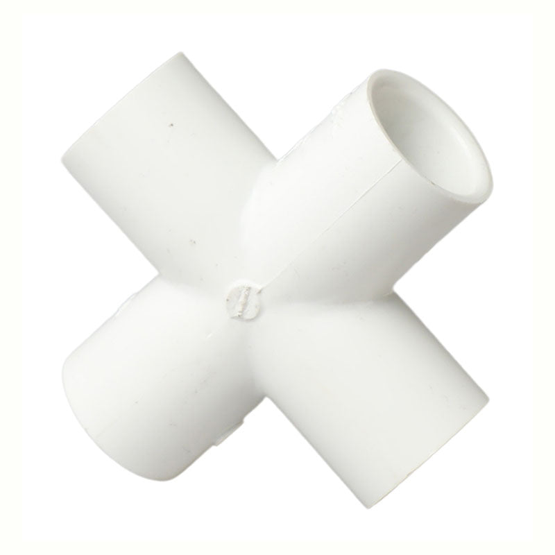 Cruz lisa PVC 1/2" para agua fría