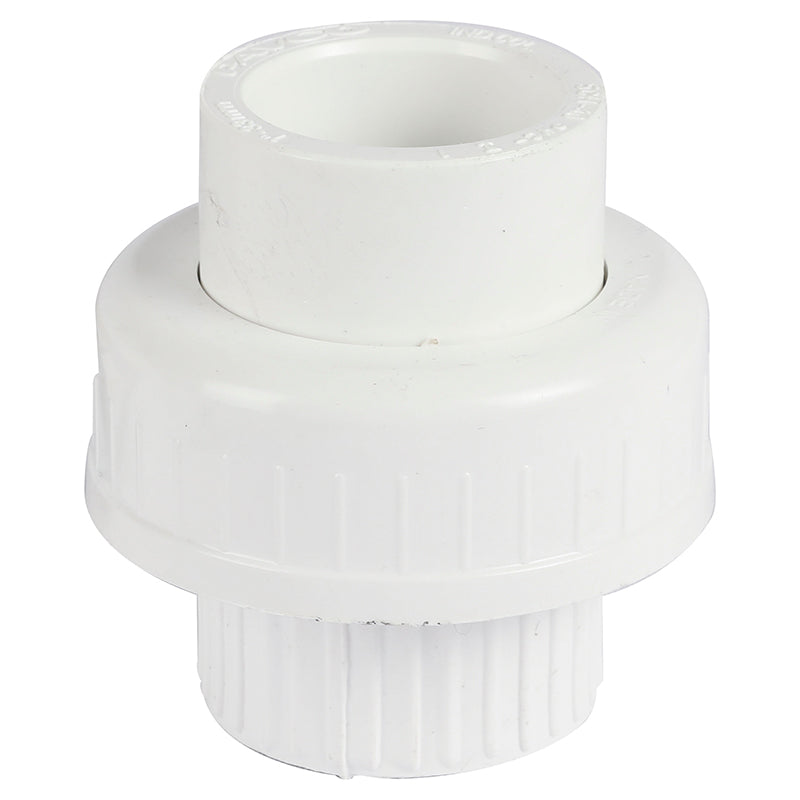 Unión de tope PVC 1"