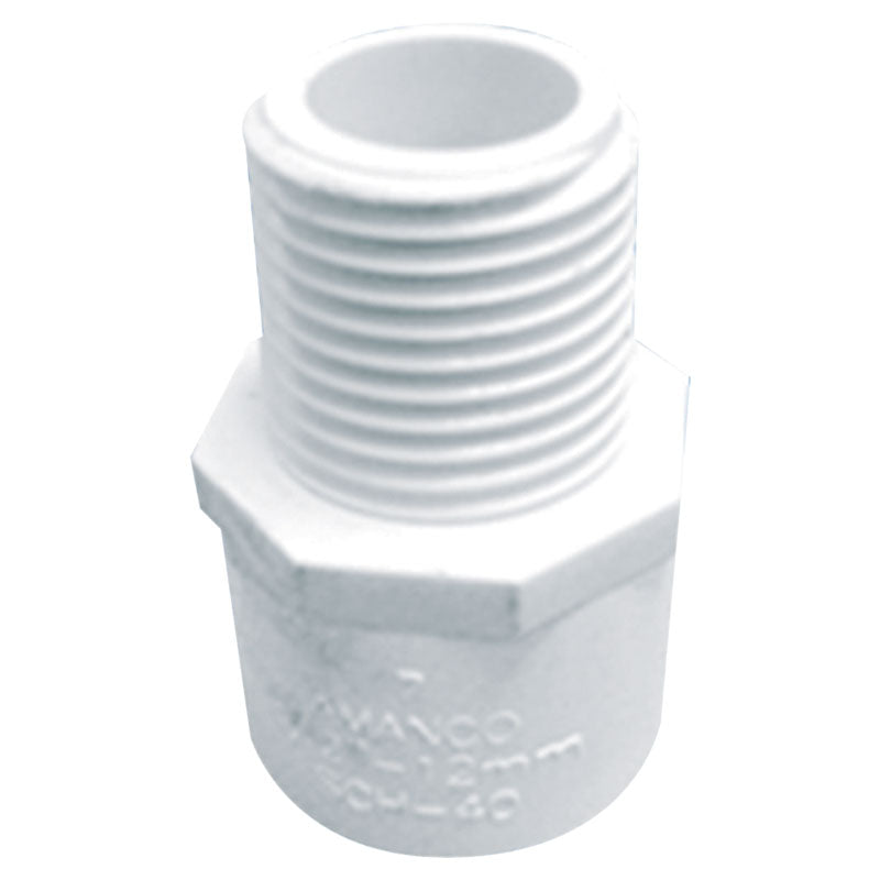Adaptador macho SCH40 4"