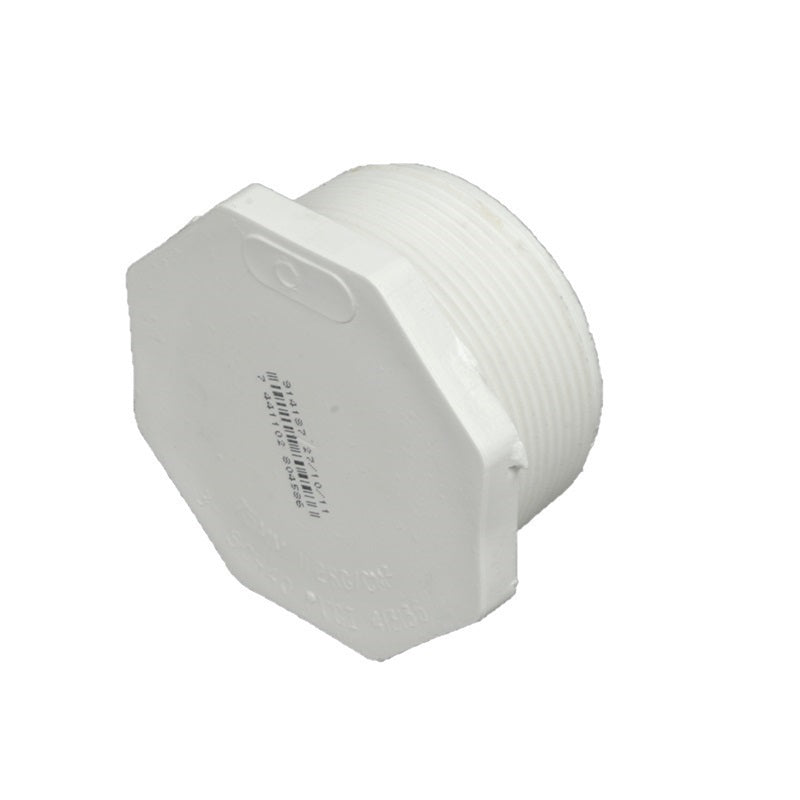 PVC SCH40 Male Plug 4"