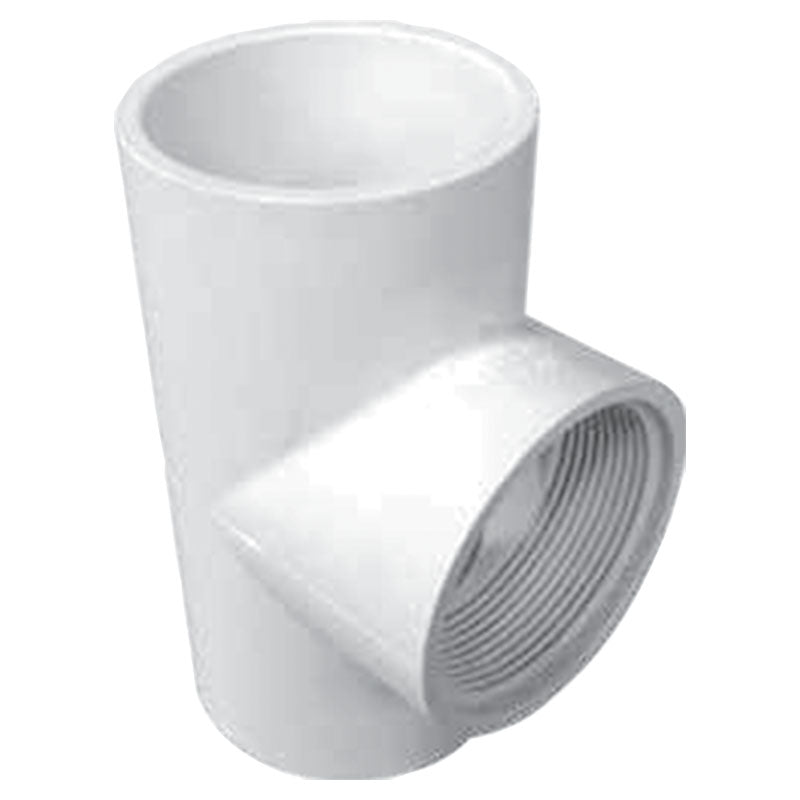PVC SCH40 Threaded Tee 3/4"