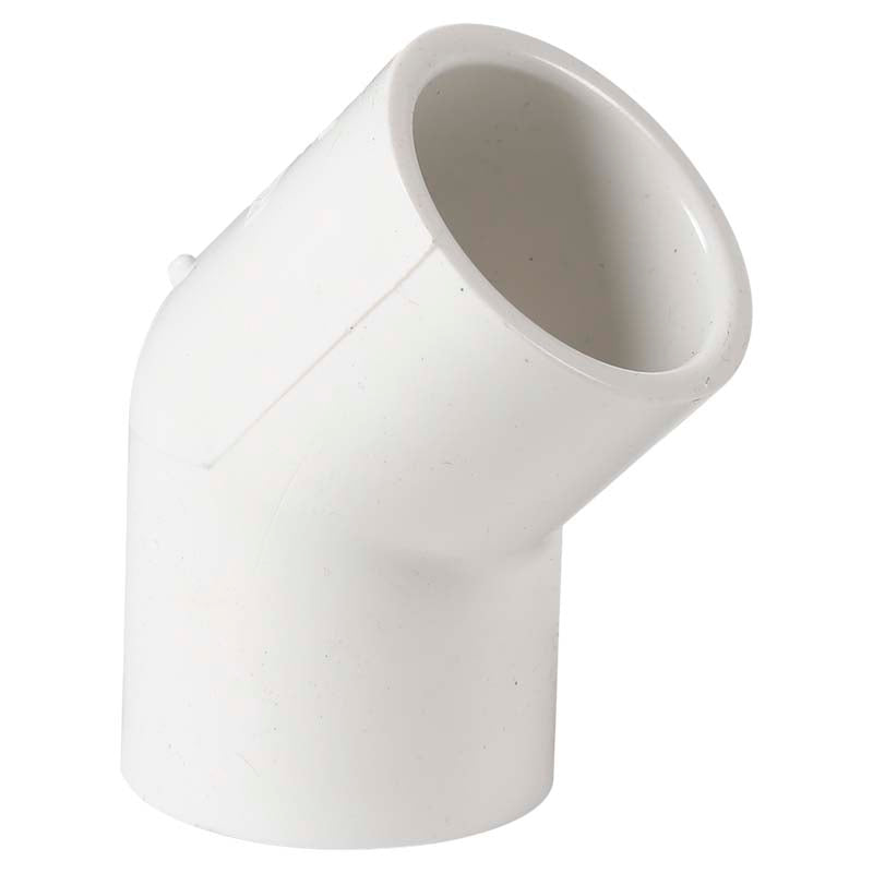 Codo 45° liso PVC SCH40 1"