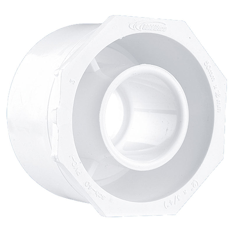 PVC Reducer SCH40 2" x 3/4"